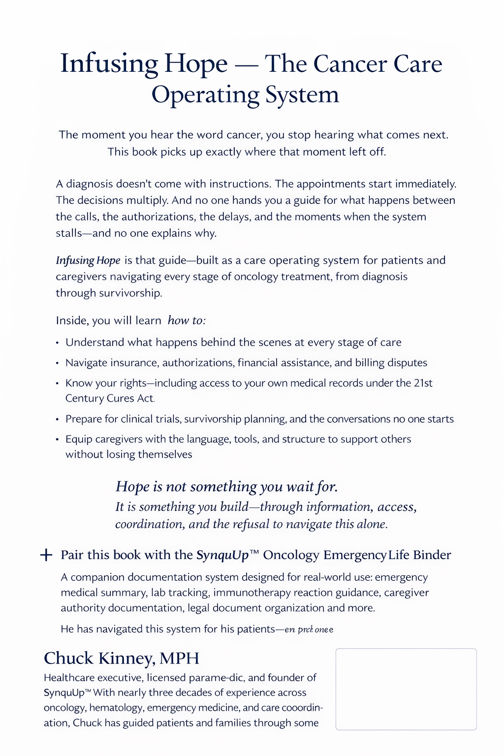 SynquUp™ Infusing Hope — Ebook (PDF)