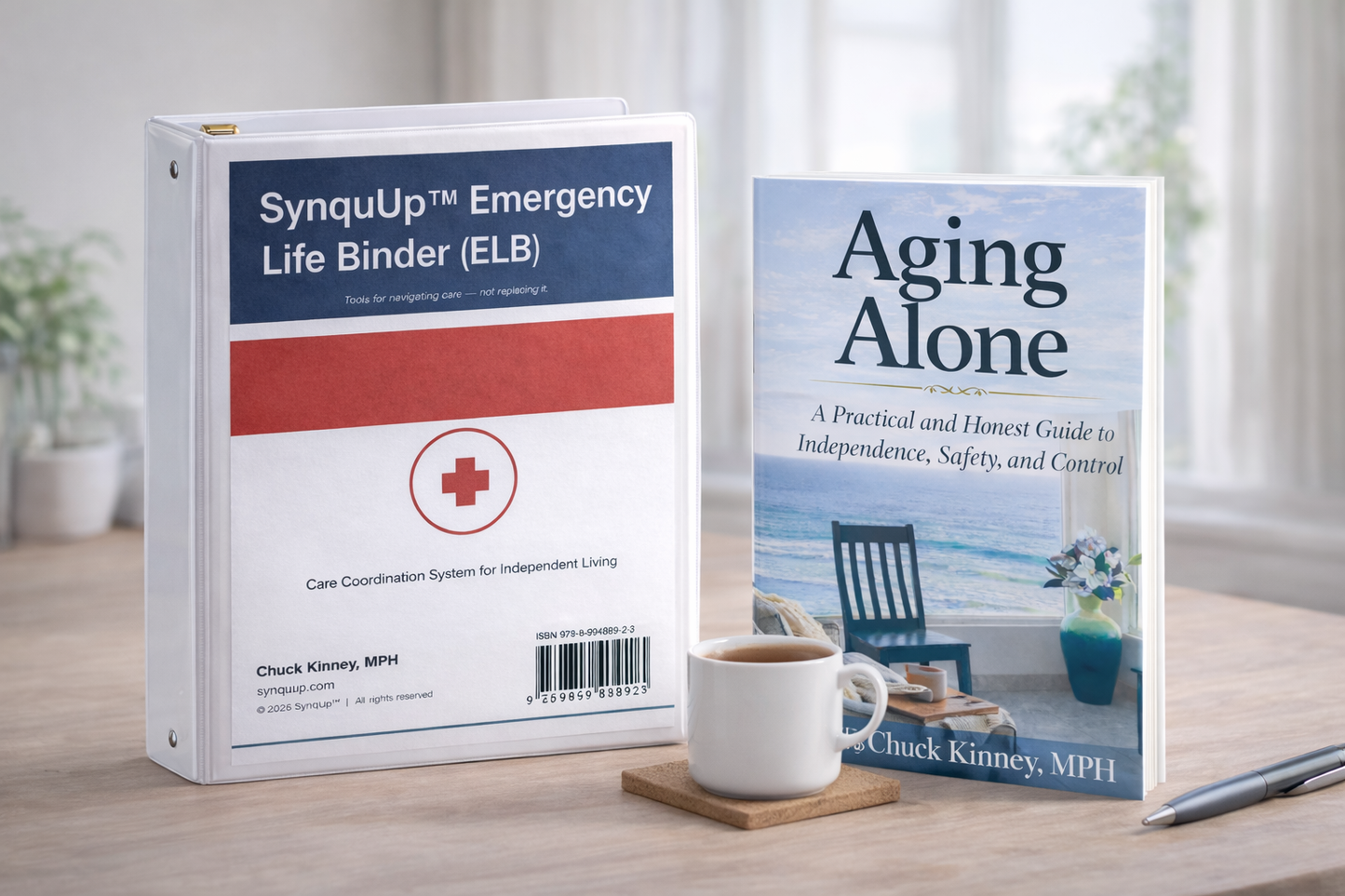 SynquUp™ The Independent Living Self-Organization System — Paperback