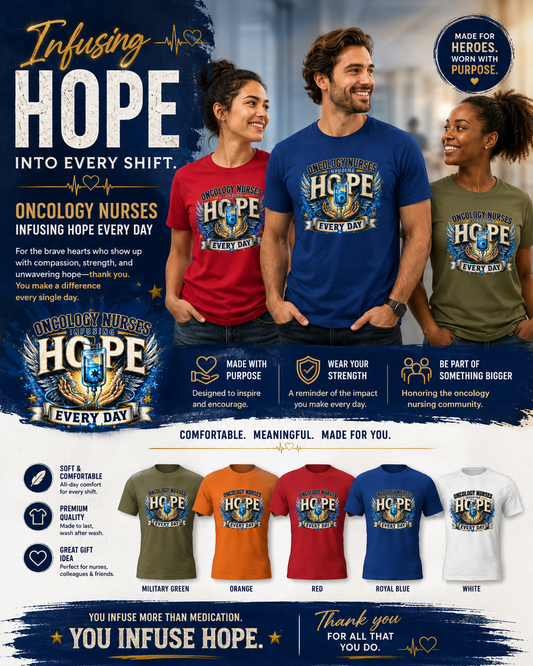 Unisex Fitted T-Shirt - Infusing Hope