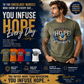 Unisex Fitted T-Shirt - Infusing Hope