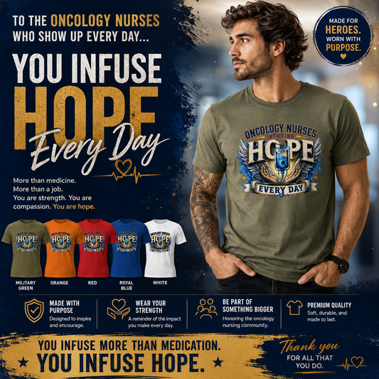 Unisex Fitted T-Shirt - Infusing Hope