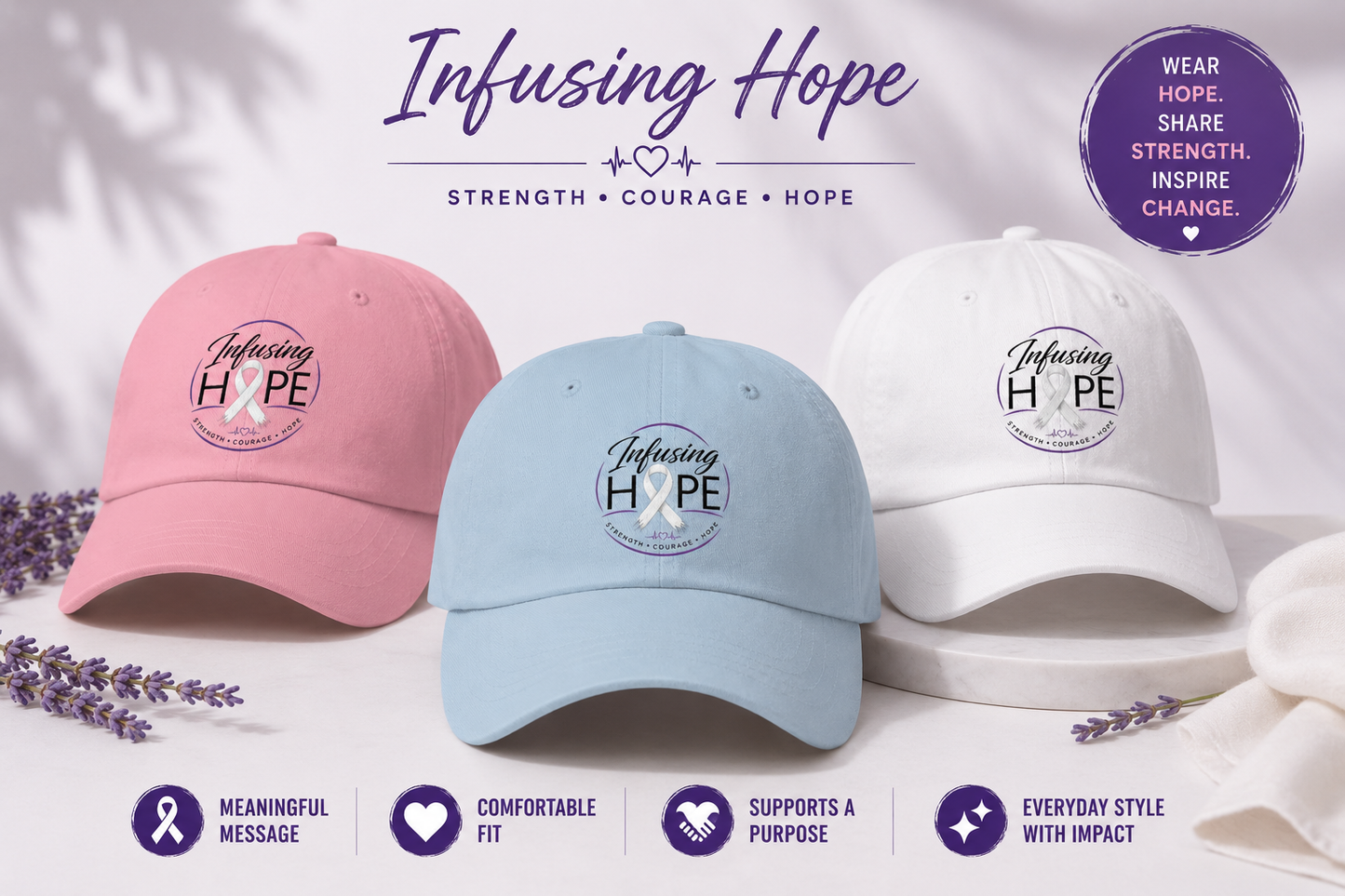 Infusing Hope Hat