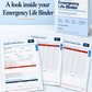 SynquUp Emergency Life Binder interior preview
