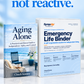 SynquUp Emergency Life Binder and Aging Alone mockup