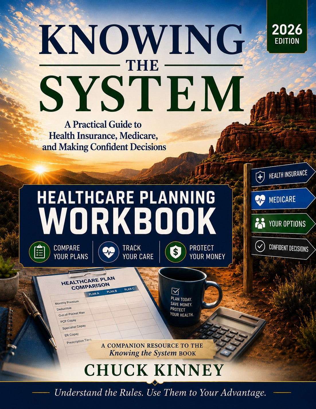 Healthcare Planning Workbook fillable PDF cover, included in the digital bundle