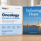Infusing Hope book beside the SynquUp Oncology Emergency Life Binder