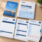 Inside pages of the SynquUp Oncology Emergency Life Binder