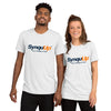 SynquUp™ “Your Linkage to Care.” t-shirt, alternate front view